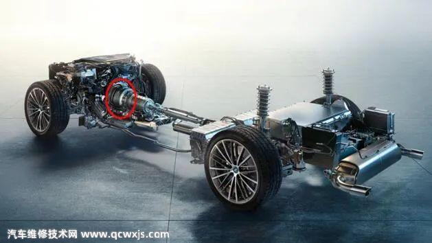 寶馬48V輕混系統BSG電機和ISG電機區別在哪