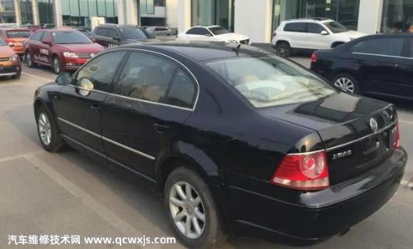 帕薩特領馭排氣管放炮加速無力維修案例