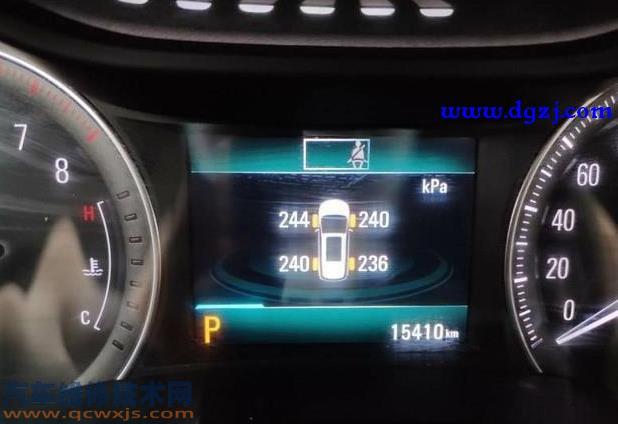 別克gl6胎壓監測怎樣學習