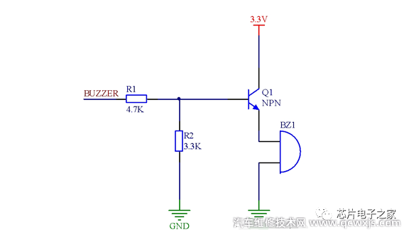蜂鳴器驅(qū)動電路的工作原理 蜂鳴器驅(qū)動電路圖
