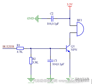 蜂鳴器驅動電路的工作原理 蜂鳴器驅動電路圖 蜂鳴器驅動電路的工作原理 蜂鳴器驅動電路圖