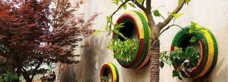 廢舊輪胎的制作與創(chuàng)意 廢輪胎手工制作大全圖片