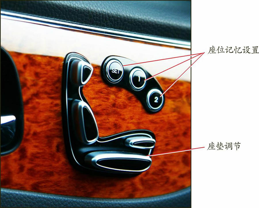 汽車座椅按鈕圖解  汽車座椅按鈕怎么用啊