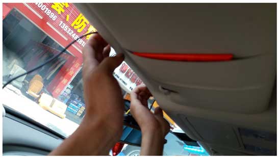 【行車記錄儀的安裝步驟圖解】圖2