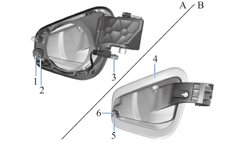 汽車充電接口蓋傳感器構造與原理