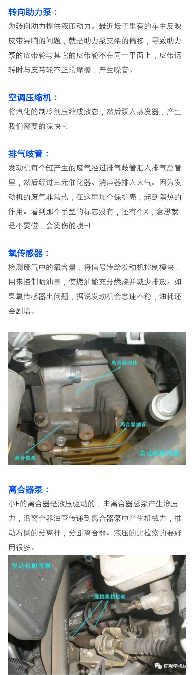 汽車實體部件對照圖解，這資料太棒了！