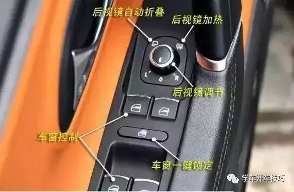 史上最全的車內按鍵圖解！