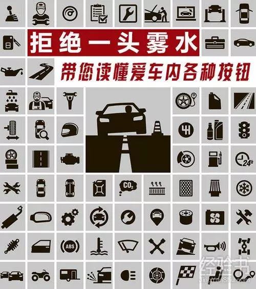 車內按鍵功能圖解，開車從此不犯懵！