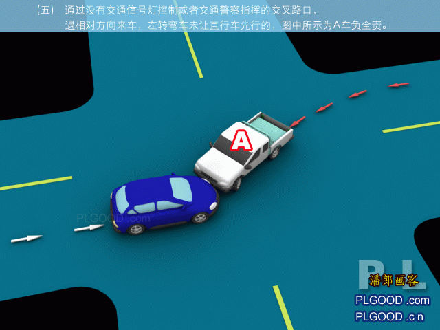 駕車者必看——最新版全新高清交通事故全責圖解！