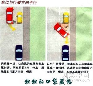 倒車技巧（有圖片示例）很實用！