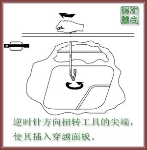 各種汽車門鎖的快開方法參考（2）