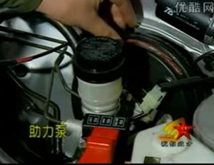 汽車前部的零部件的作用及主要的組成部分：