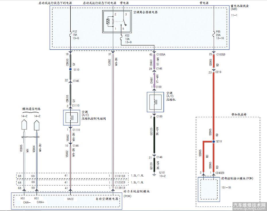 【維修案例】2013年蒙迪歐空調不制冷