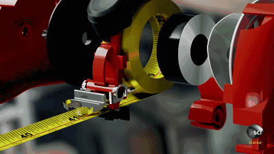 卷尺內部安裝圖解 