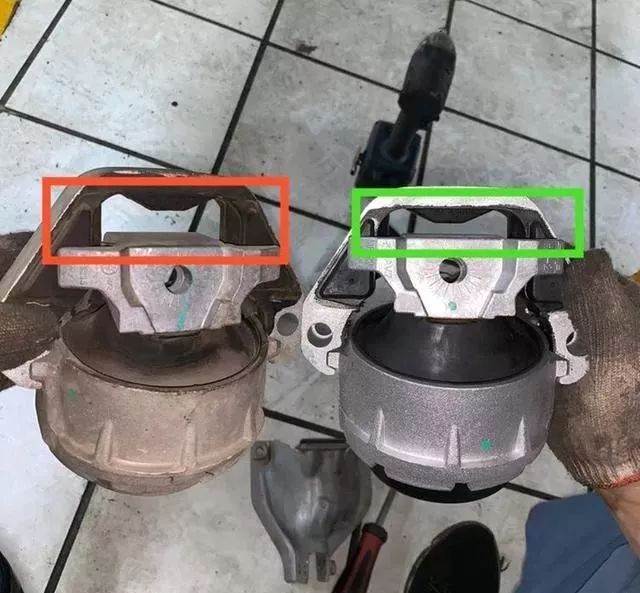 奧迪A6L發動機抖動故障 奧迪A6L5萬公里就換發動機機腳墊，車主感到很郁悶！