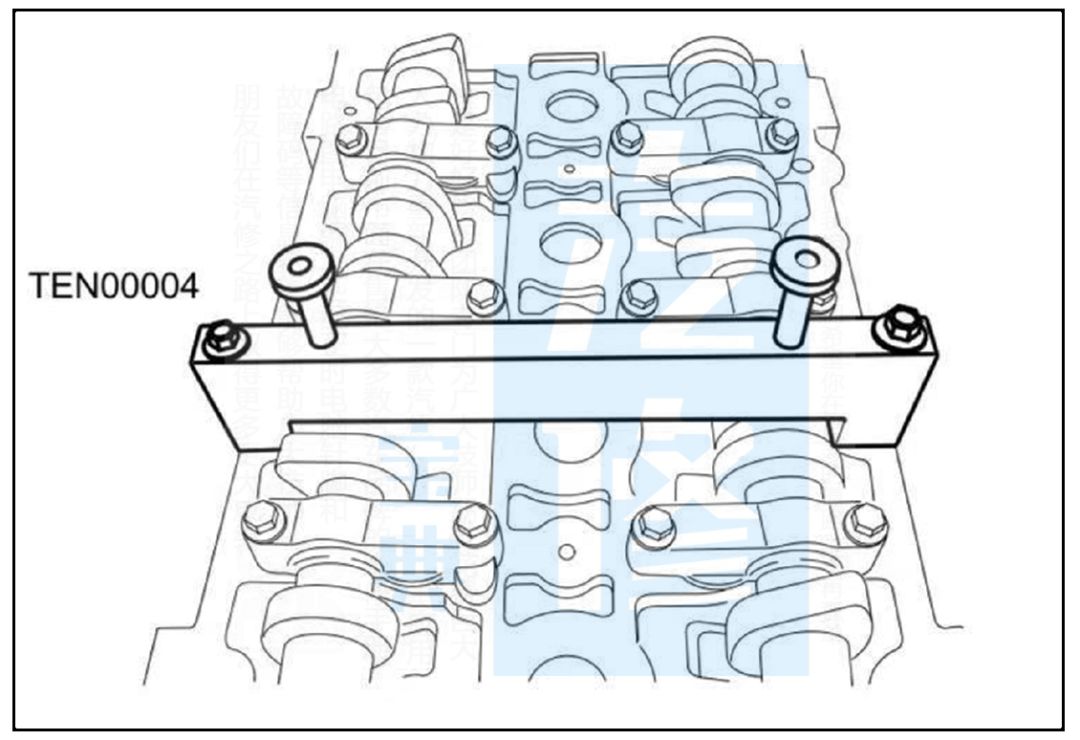榮威發(fā)動(dòng)機(jī)正時(shí)皮帶校對(duì)示意圖