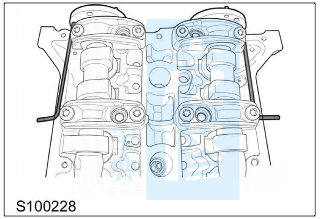 榮威發(fā)動(dòng)機(jī)正時(shí)皮帶校對(duì)示意圖