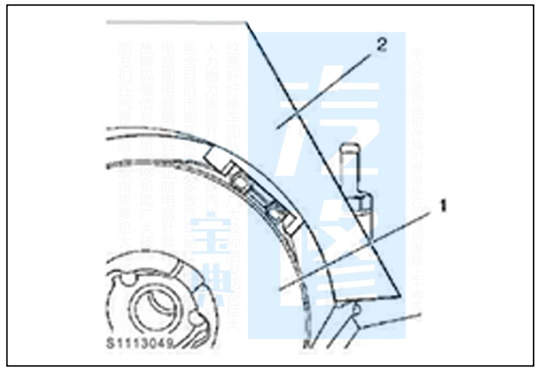 榮威發(fā)動(dòng)機(jī)正時(shí)皮帶校對(duì)示意圖