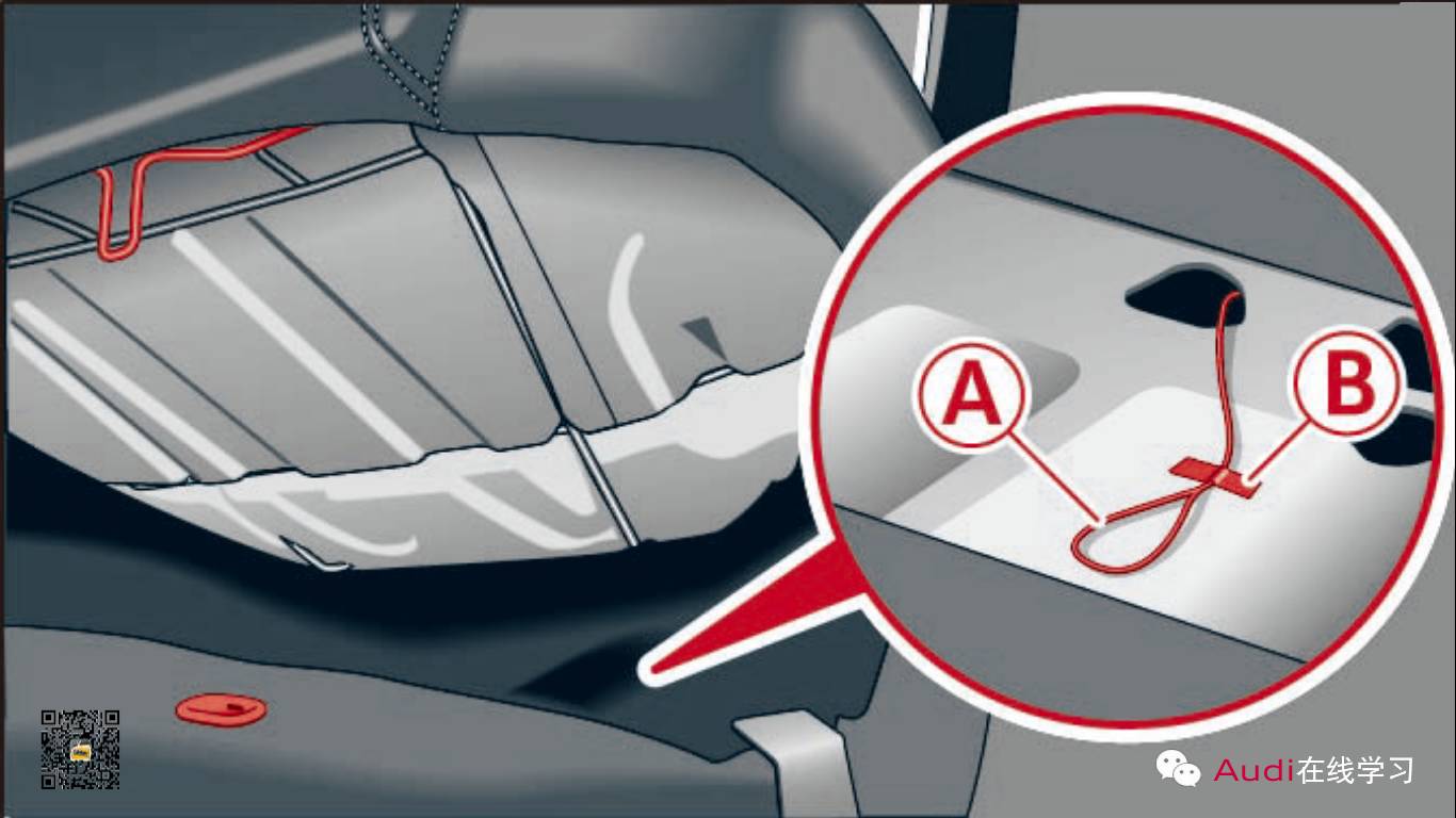 奧迪后備箱行李箱蓋應急打開操作