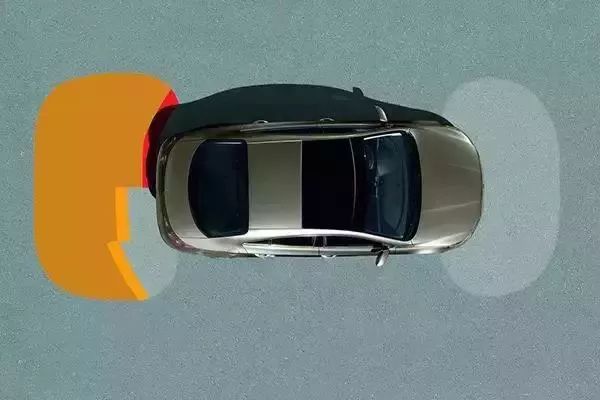 小車盲區示意圖 小車盲區范圍圖解