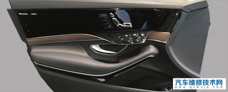 顛覆性設(shè)計，大尺寸中控觸控屏，全新奔馳S級實車曝光