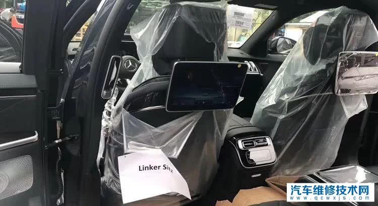 顛覆性設(shè)計，大尺寸中控觸控屏，全新奔馳S級實車曝光