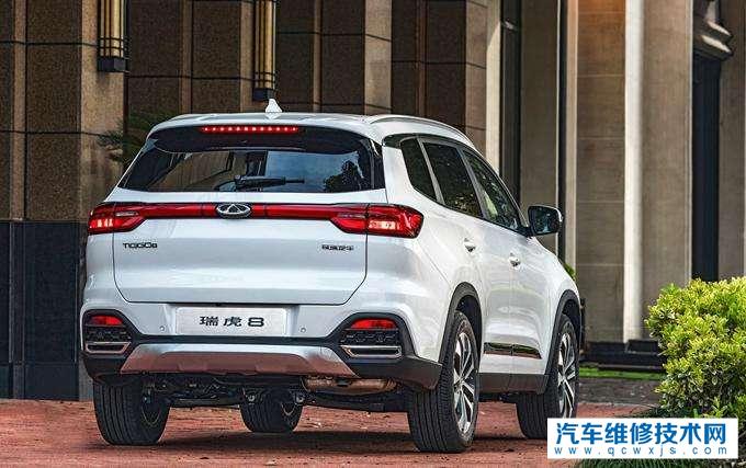 奇瑞新款suv瑞虎8遭曝光，尺寸加長霸氣陽剛