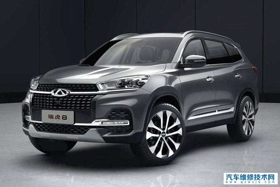 奇瑞新款suv瑞虎8遭曝光，尺寸加長霸氣陽剛