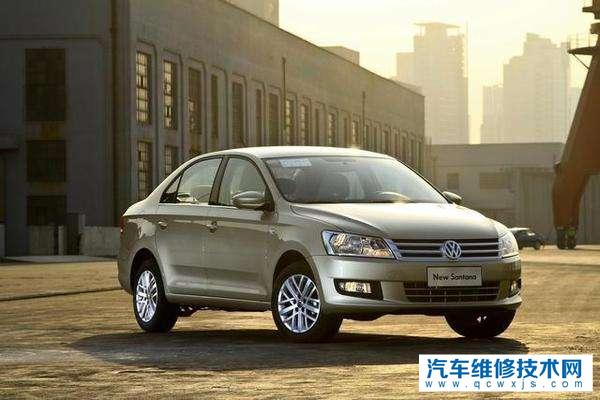 大眾桑塔納轎車停車后發動機會自動熄火的故障維修案例