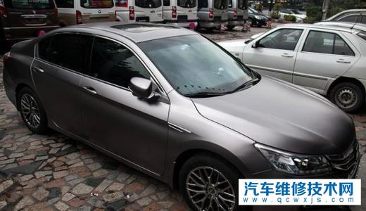 廣州本田雅閣轎車電動天窗不工作的故障維修案例