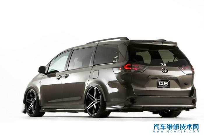 全新混動版豐田Sienna正式發布，動力十足，造型犀利