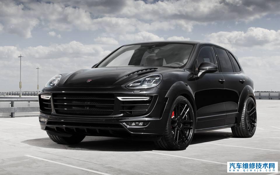 一輛保時捷卡宴發動機故障燈亮啟動加速無力故障的維修案例