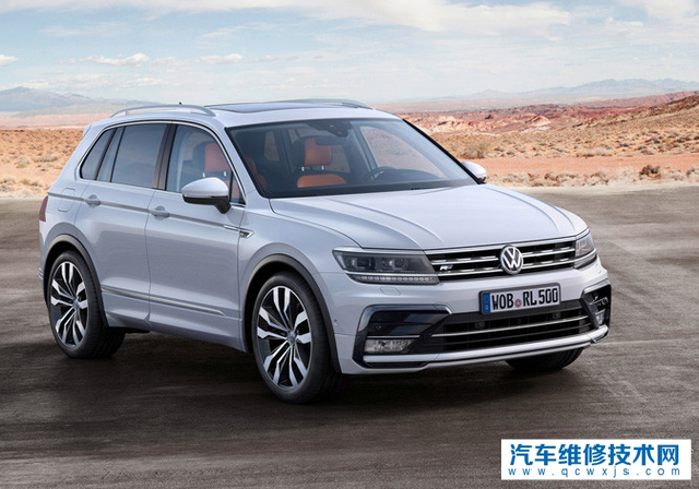 新一代家用SUV車大眾途觀曝光，搭載2.0T+四驅，顏值爆棚