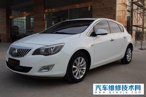 別克英朗XT轎車冷卻系統管路破裂的故障維修案例