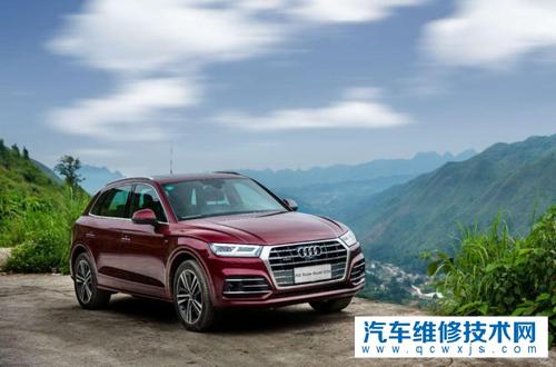 奧迪Q5發動機故障燈點亮的故障維修案例