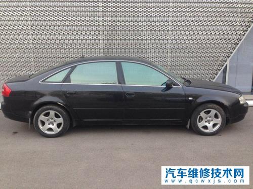 奧迪A6轎車防盜指示燈長亮，無法啟動的故障維修案例