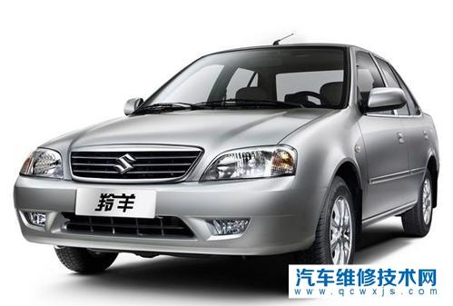 長安鈴木羚羊排氣管冒黑煙的故障檢修案例