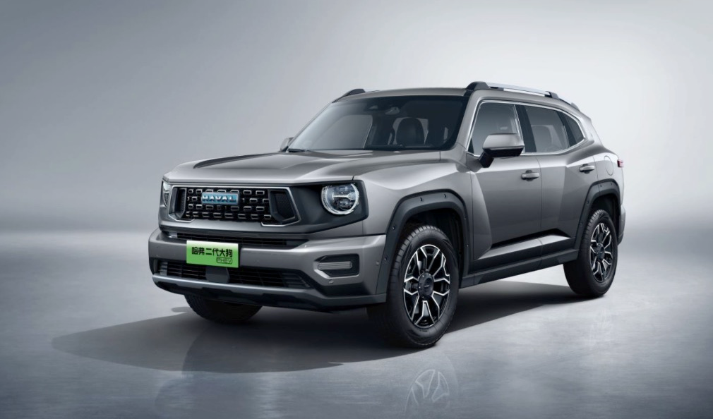 哈弗二代大狗PHEV 2023款外觀設定略帶幾分硬派味道。